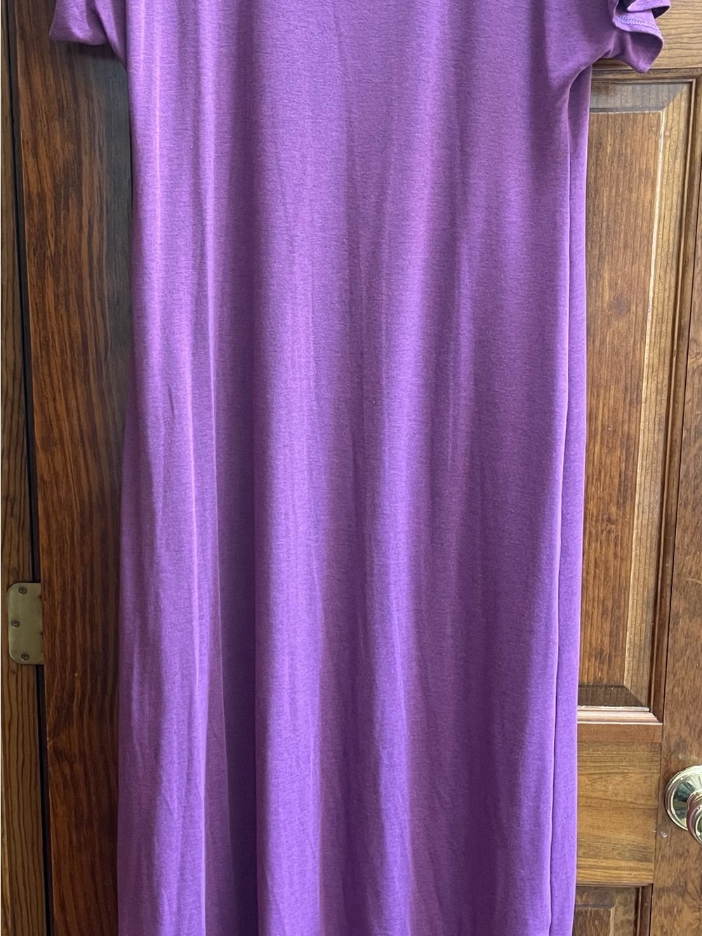 LuLaRoe Solid Purple Maxi Dress
